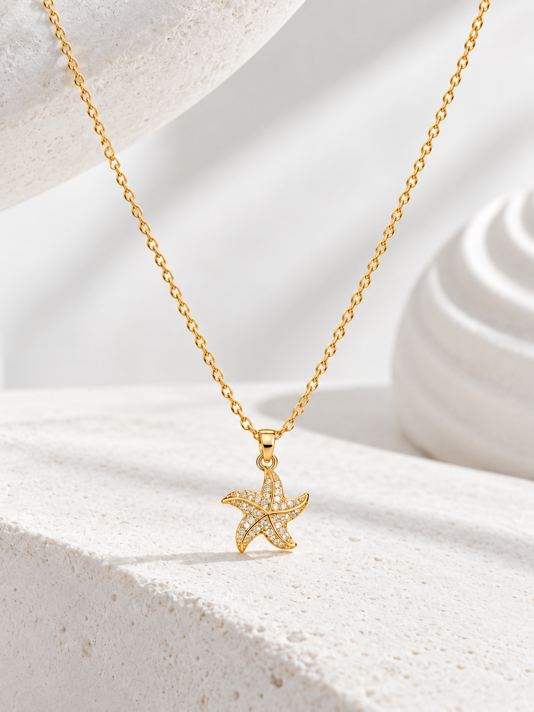 Starfish Pendant Necklace
