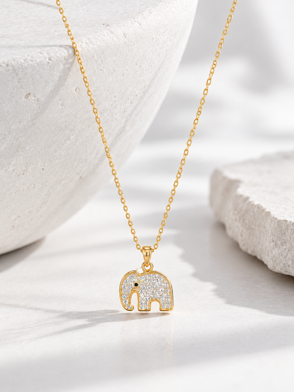 Elephant Pendant Necklace