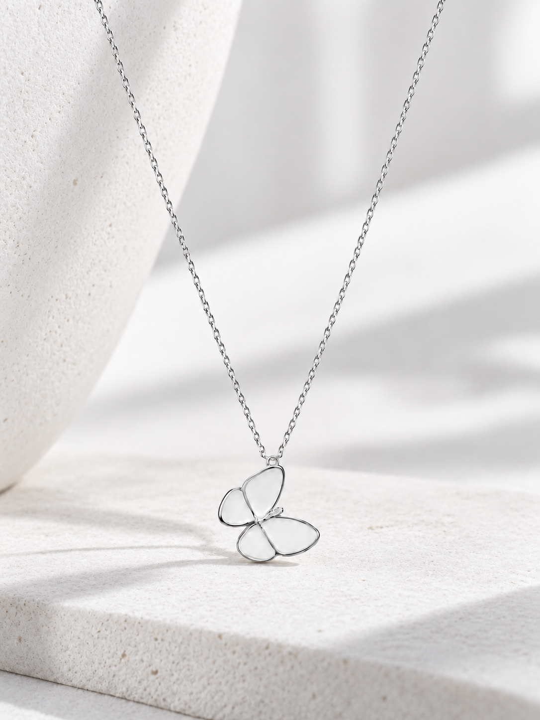 Butterfly Pendant Necklace