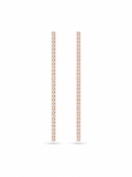 Crystal Bar Drop Earrings - product shot