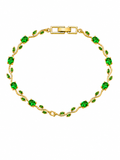Emerald Green Tennis Bracelet