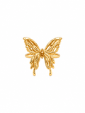 Celestia Butterfly Ring in gold-plated stainless steel