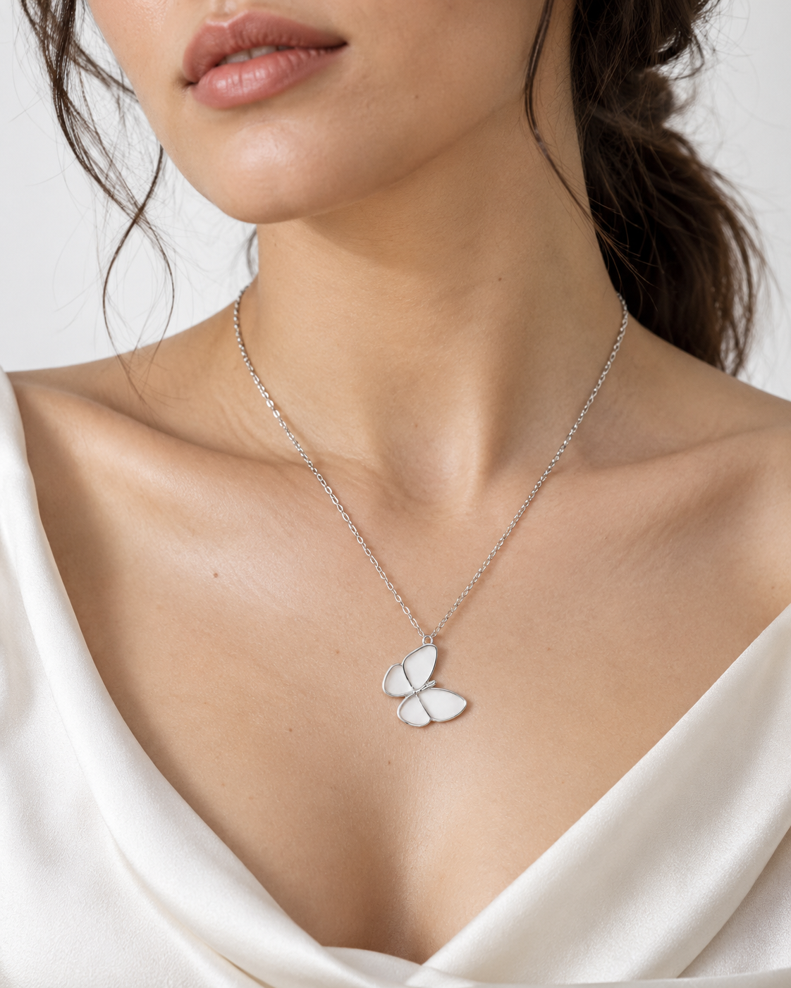 Butterfly Pendant Necklace